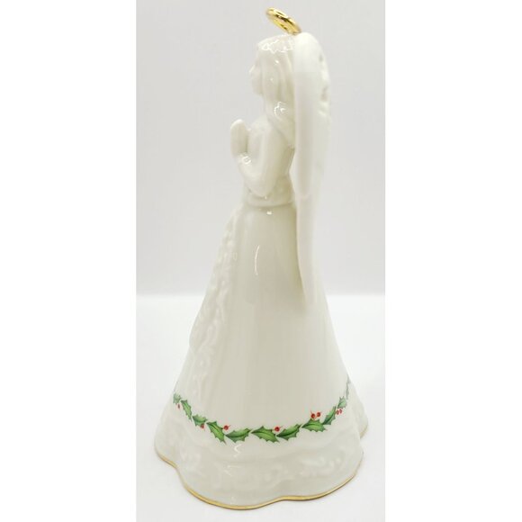 Lenox Holiday Angel Bell Ornament 5.75 Inches Christmas Decor New Opened Box - Picture 2 of 13